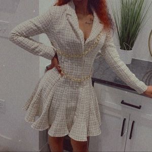 Kinslee tweed mini dress